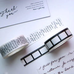 Sleek Mono Washi Tape